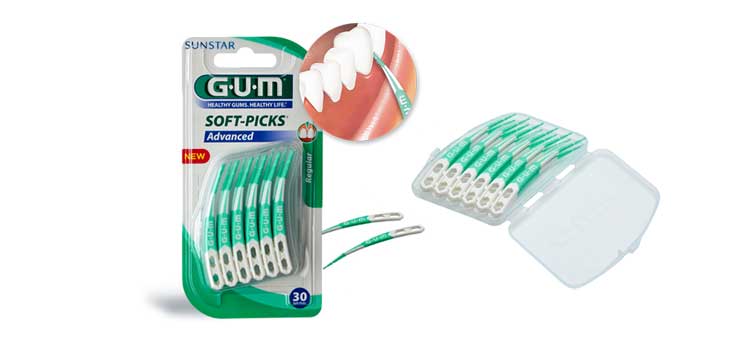 Zahnzwischenraumpflege mit GUM Soft Picks Advanced