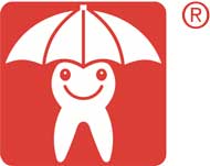 Zahnmännchen-Logo für zahnfreundliche Süßwaren.