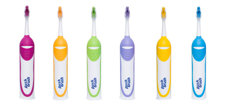 Push Brush, die innovative 2in1 Zahnbürste